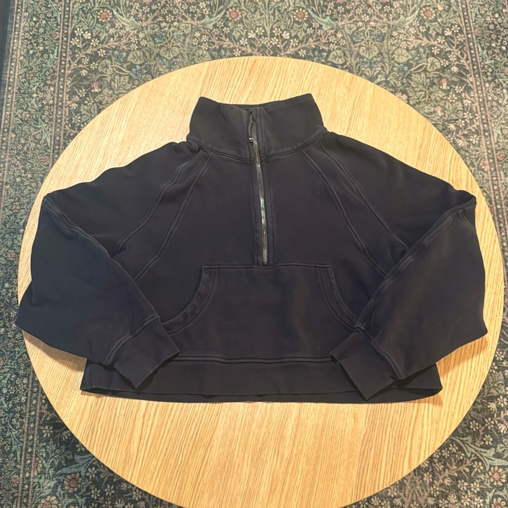 Lululemon black oversized scuba sweatshirt XL/XXL